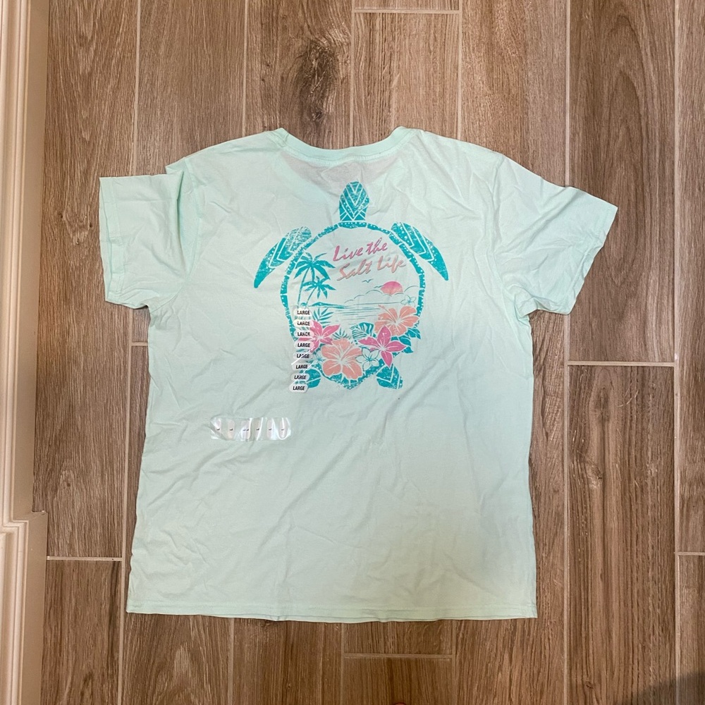 Salt Life Mint Green Graphic T-Shirt